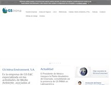 Tablet Screenshot of inima.es